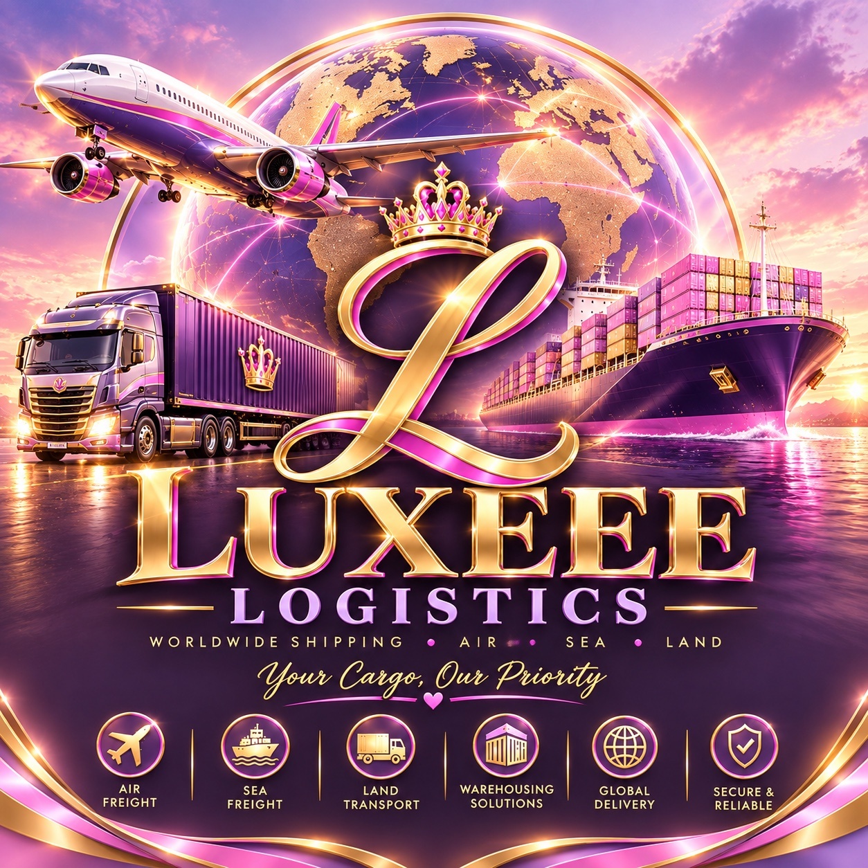 Luxeee Logistics logo